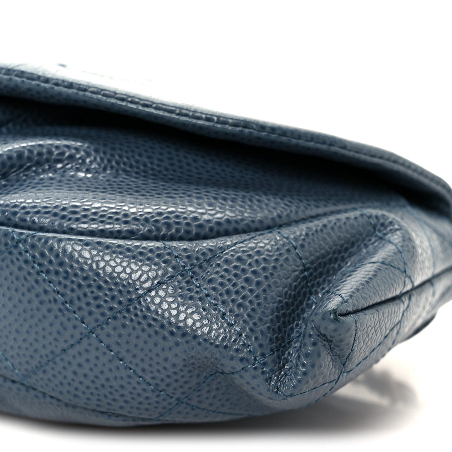 Caviar Half Moon Wallet On Chain WOC Blue