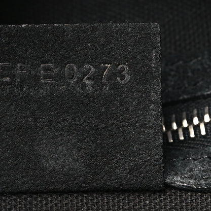 Suede Medium Voyou Bag Black