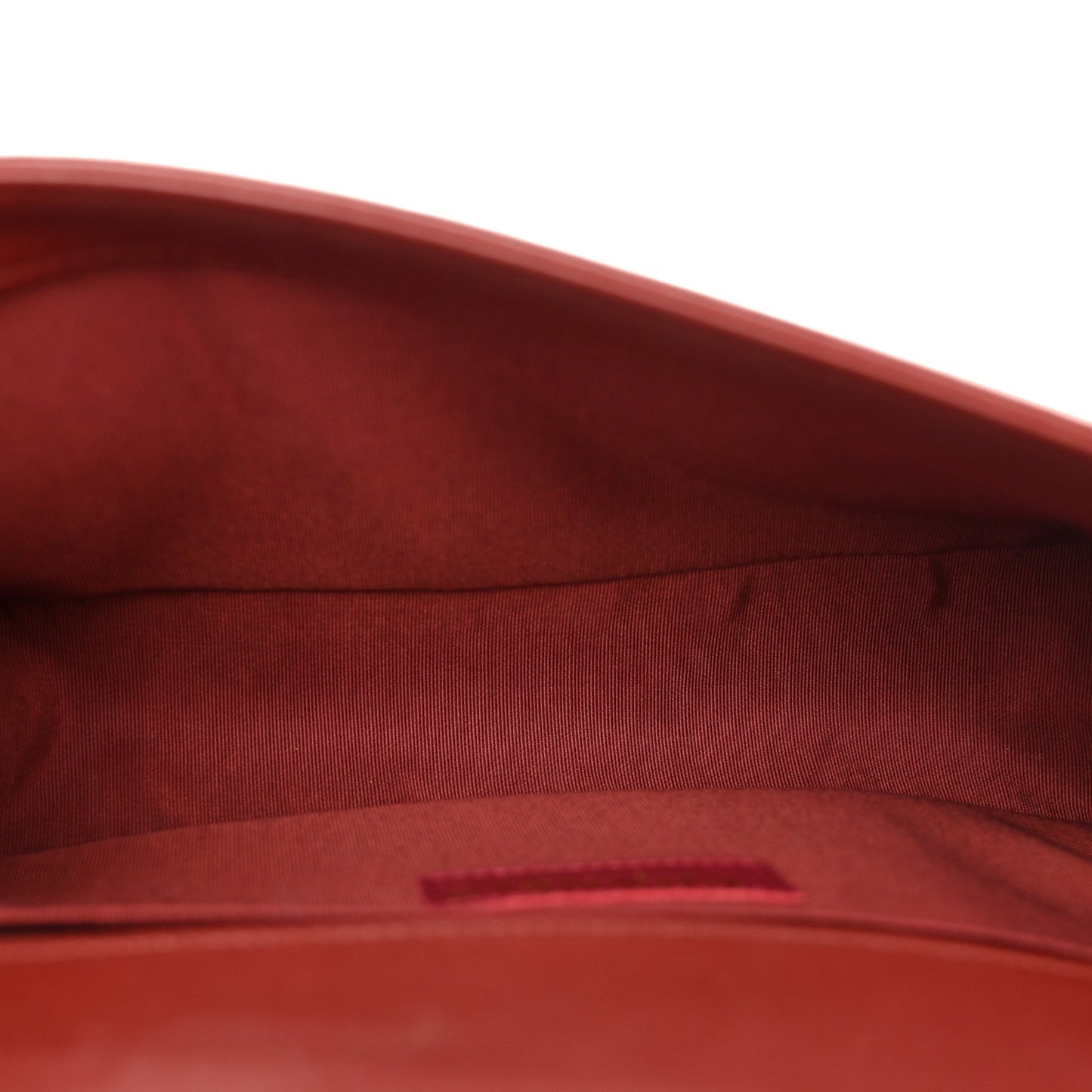 Lambskin Quilted Medium Boy Flap Burgundy