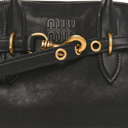 Nappa Aviator Regular Aventure Bag Black