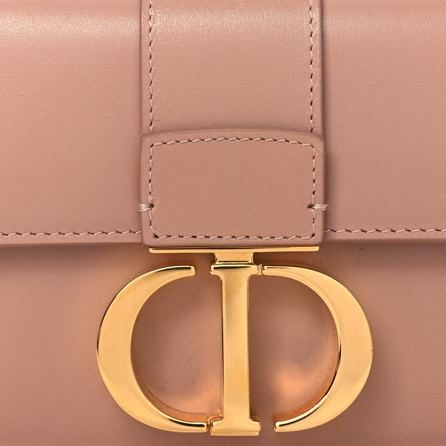 Box Calfskin Micro 30 Montaigne Flap Bag Rose Des Vents