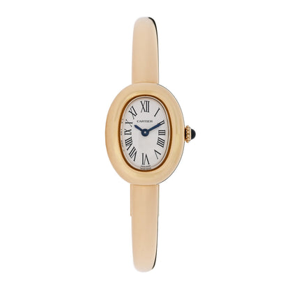18K Yellow Gold 19mm Baignoire Quartz Watch