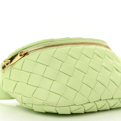 Nappa Intrecciato Belt Bag Fennel