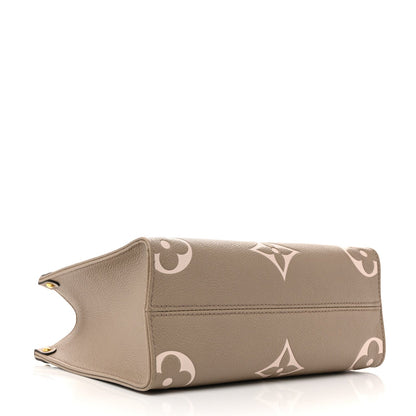 Empreinte Monogram Giant Onthego PM Tourterelle Creme