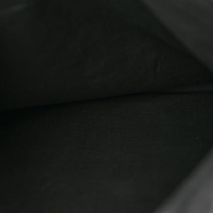 Sakai Be Green Calfskin Diagonal Stitched Medium Blondie Tote Black