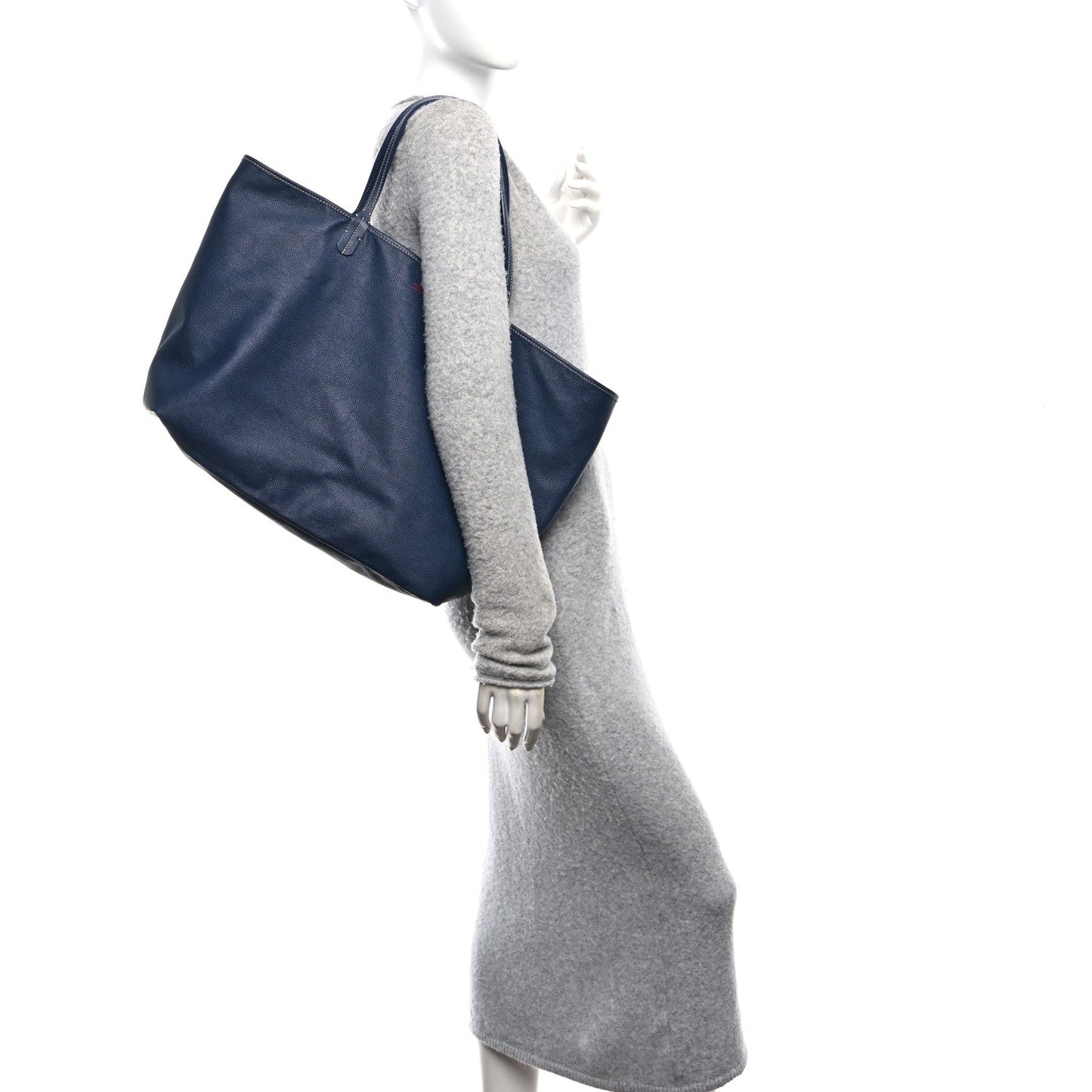 Goyardine Reversible Anjou GM Navy