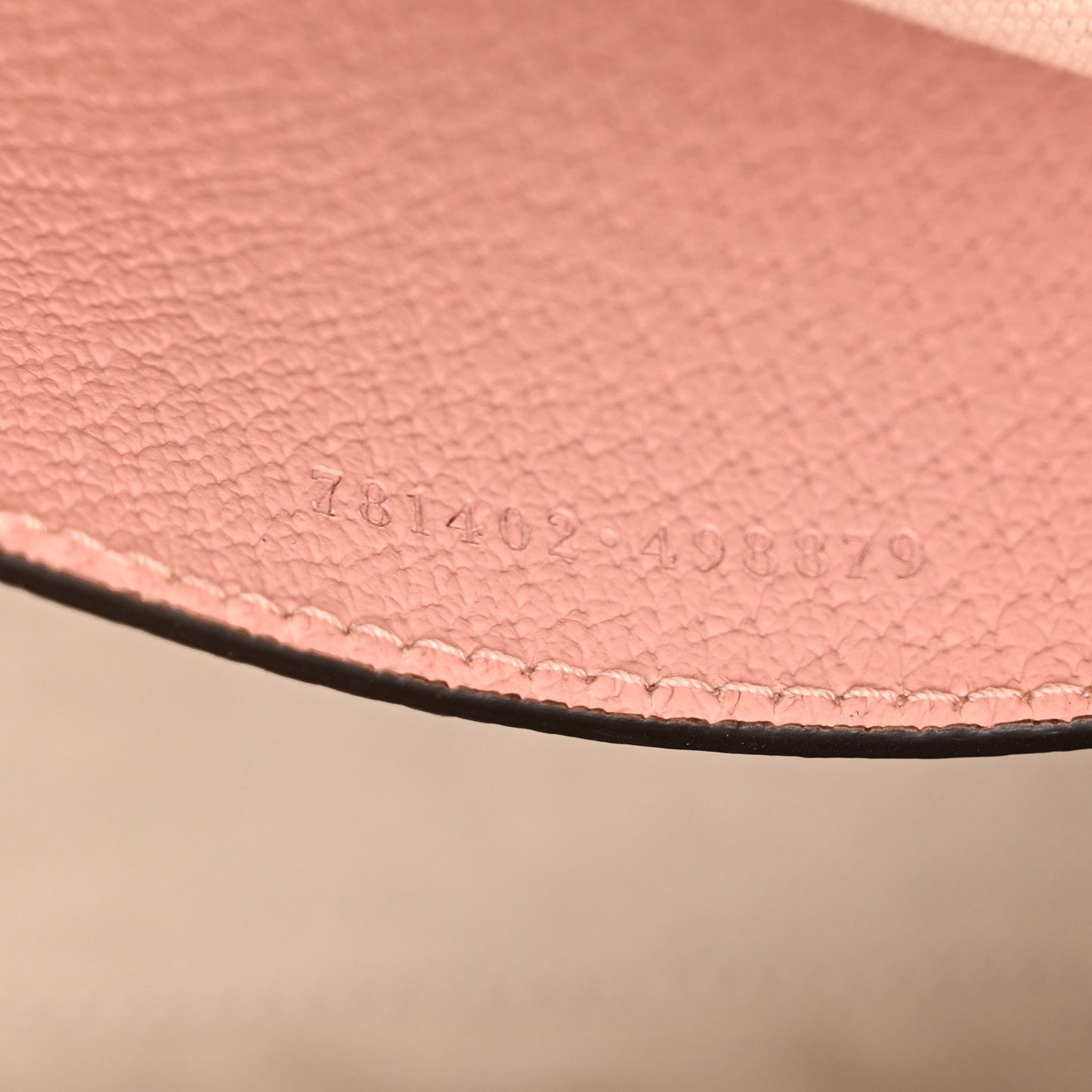 GG Supreme Monogram Textured Dollar Calfskin Web Small Ophidia Bucket Shoulder Bag Rose Pink