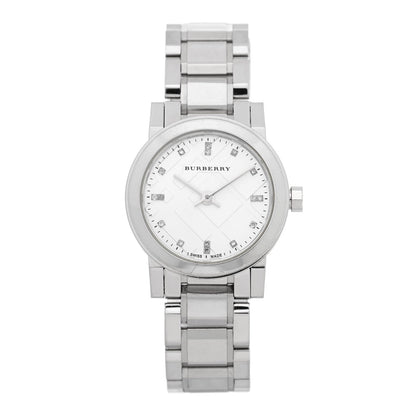 Stainless Steel Diamond 27mm Heritage Quartz Watch BU9213