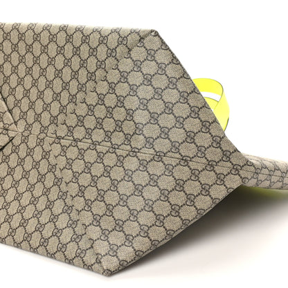 GG Supreme Monogram Totissima Shopping Tote Ebony Beige Yellow