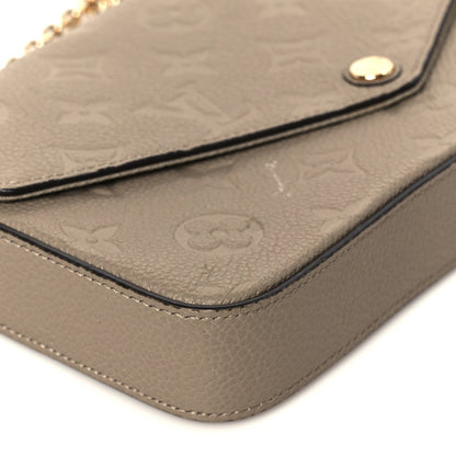 Empreinte Pochette Felicie Chain Wallet Tourterelle