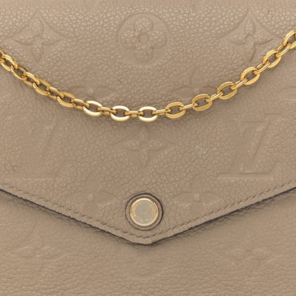 Empreinte Pochette Felicie Chain Wallet Tourterelle
