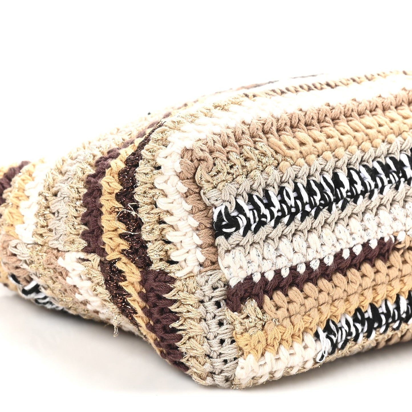 Fabric Crochet Mini Spirit Bag Naturale Multicolor