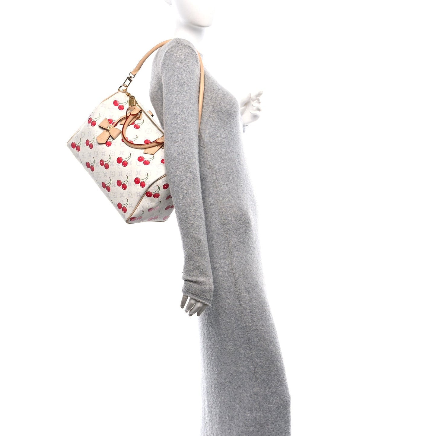LV X TM Monogram Cerises Speedy Soft Bandouliere 30