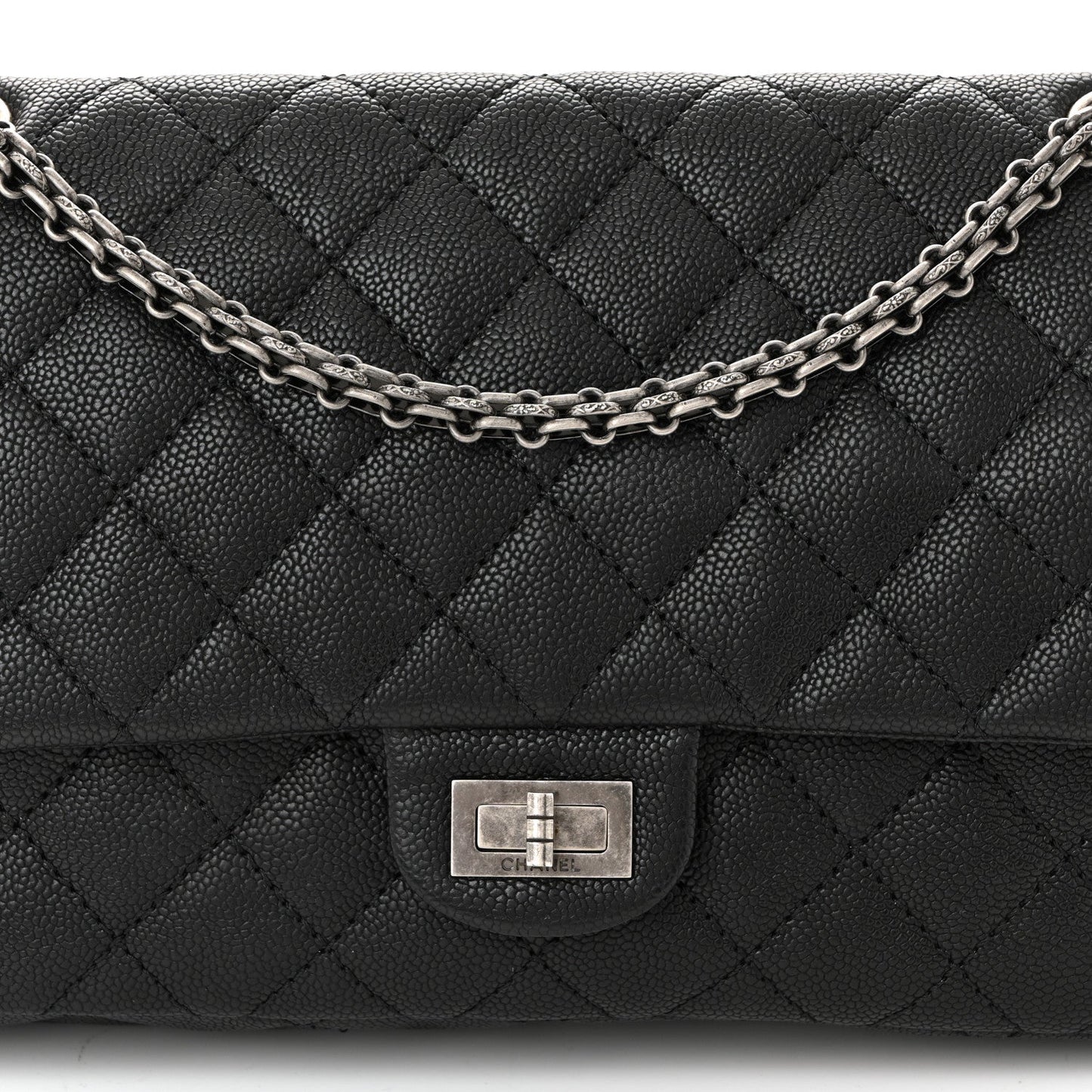 Caviar Quilted 2.55 Reissue 226 Flap Black