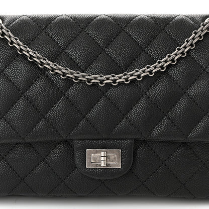 Caviar Quilted 2.55 Reissue 226 Flap Black