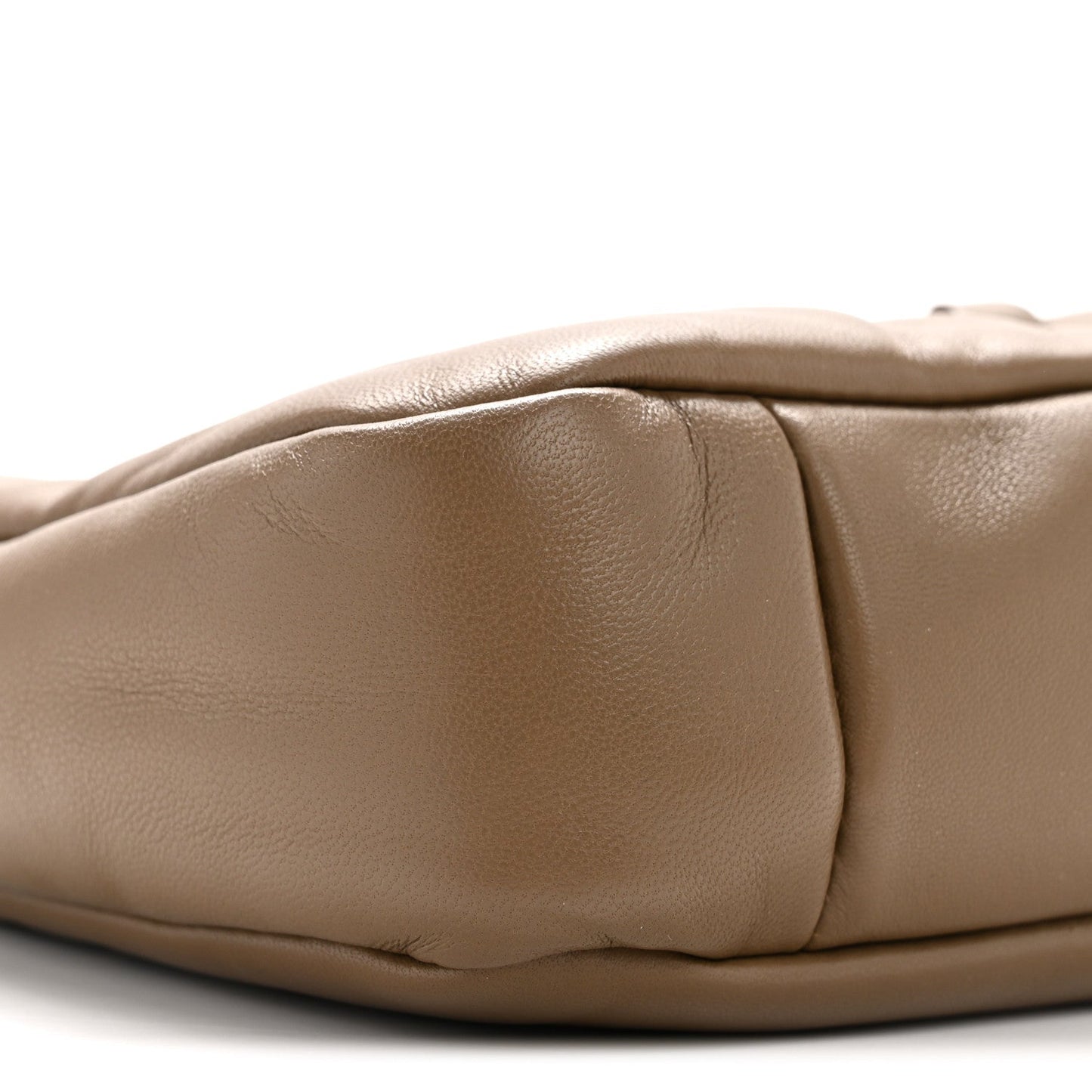 Padded Lambskin Le 5 A 7 Hobo Dark Peanut