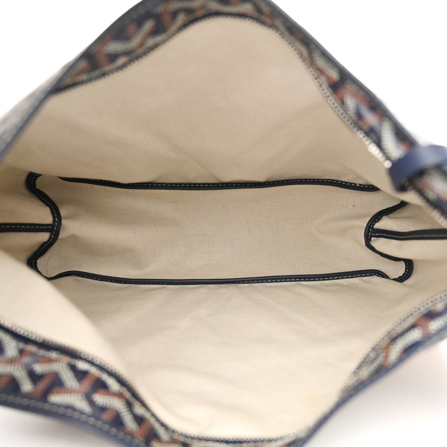 Goyardine Boheme Hobo Navy Blue