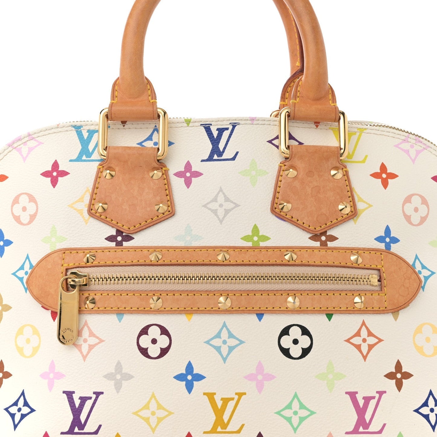 Monogram Multicolor Alma White