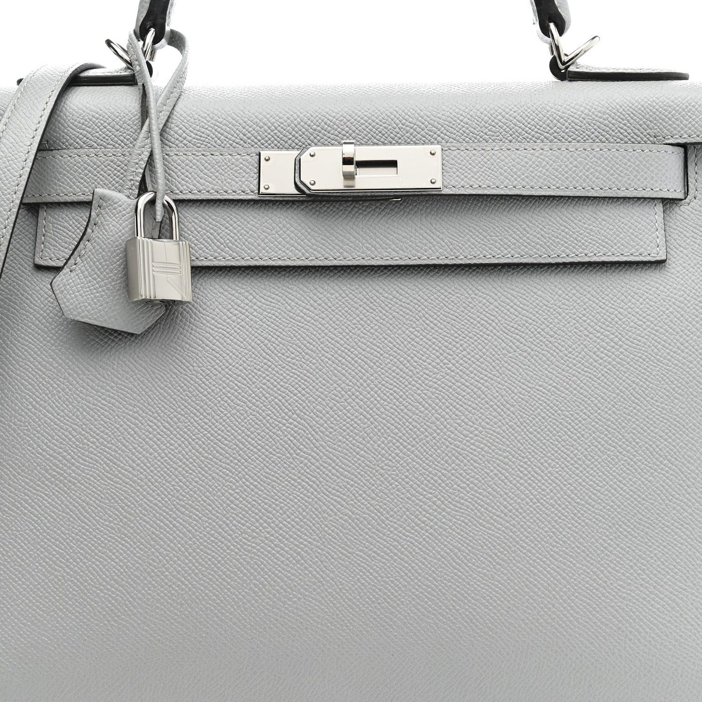 Epsom Kelly Sellier 28 Bleu Glacier