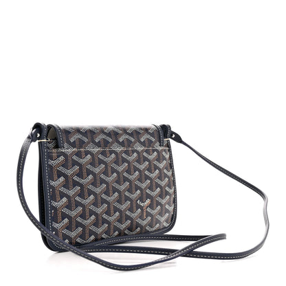 Goyardine Plumet Wallet Clutch Navy