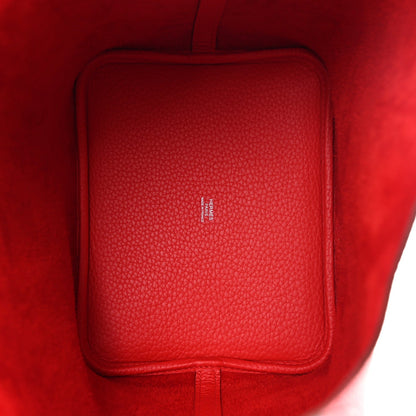 Taurillon Clemence Picotin Lock 22 MM Rouge de Coeur