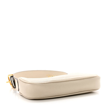 Goatskin Mini Aphrodite Shoulder Bag Mystic White
