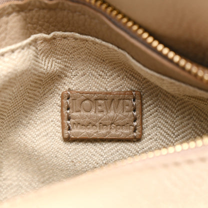 Calfskin Mini Puzzle Edge Bag Sand