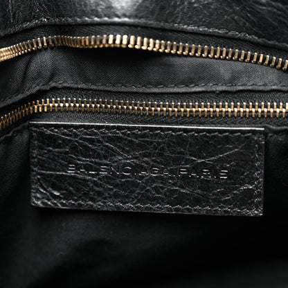 Agneau Giant 21 Rose Gold  Hardware Part Time Black