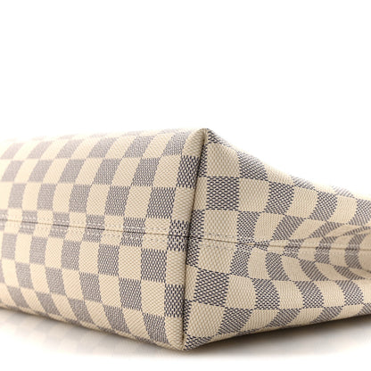 Damier Azur Graceful PM Rose Ballerine