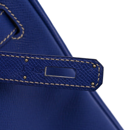Epsom Candy Birkin 35 Bleu Electrique Mykonos