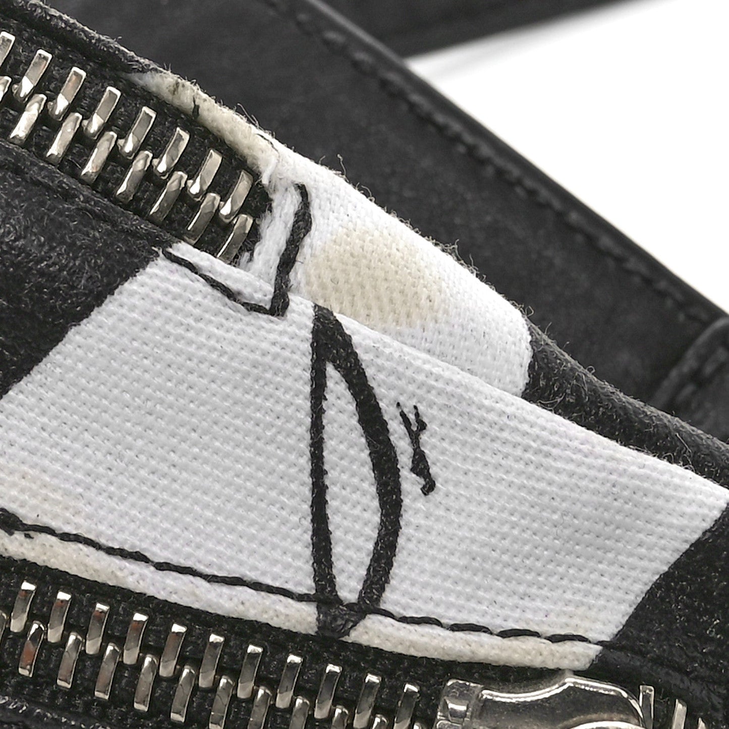 Canvas 99 Eyes Snat Pack Gunslinger Waist Bag Black White