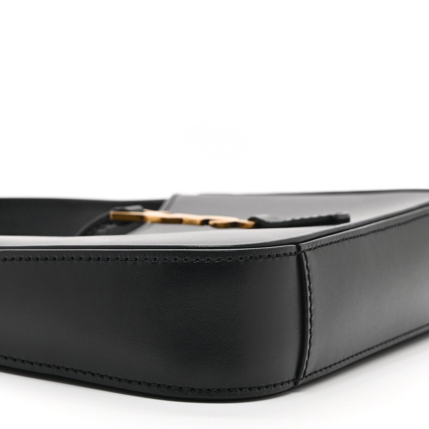 Smooth Calfskin Le 5 A 7 Mini Hobo Black