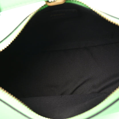 Vitello Grace Matte Small Fendigraphy Hobo Bag Edamame