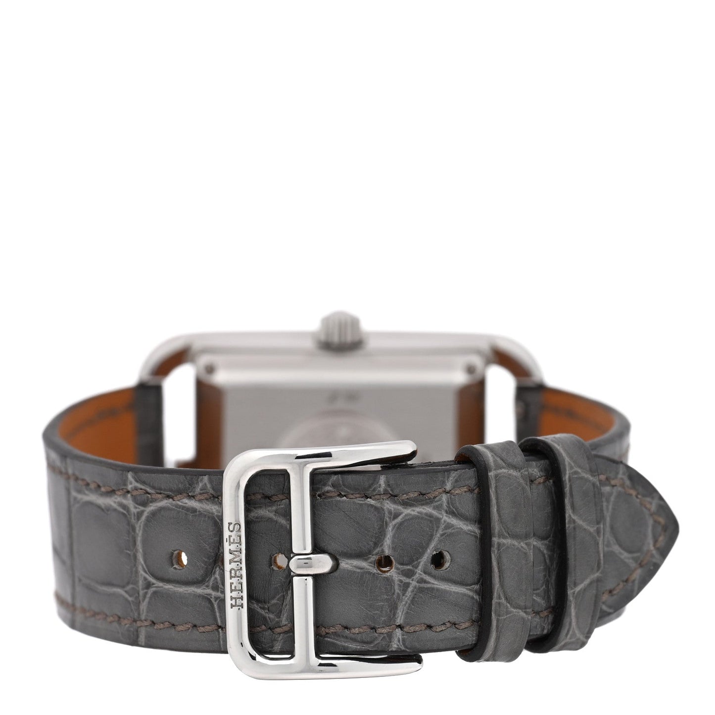 Stainless Steel Alligator 29mm Cape Cod Automatic Watch Gris Perle