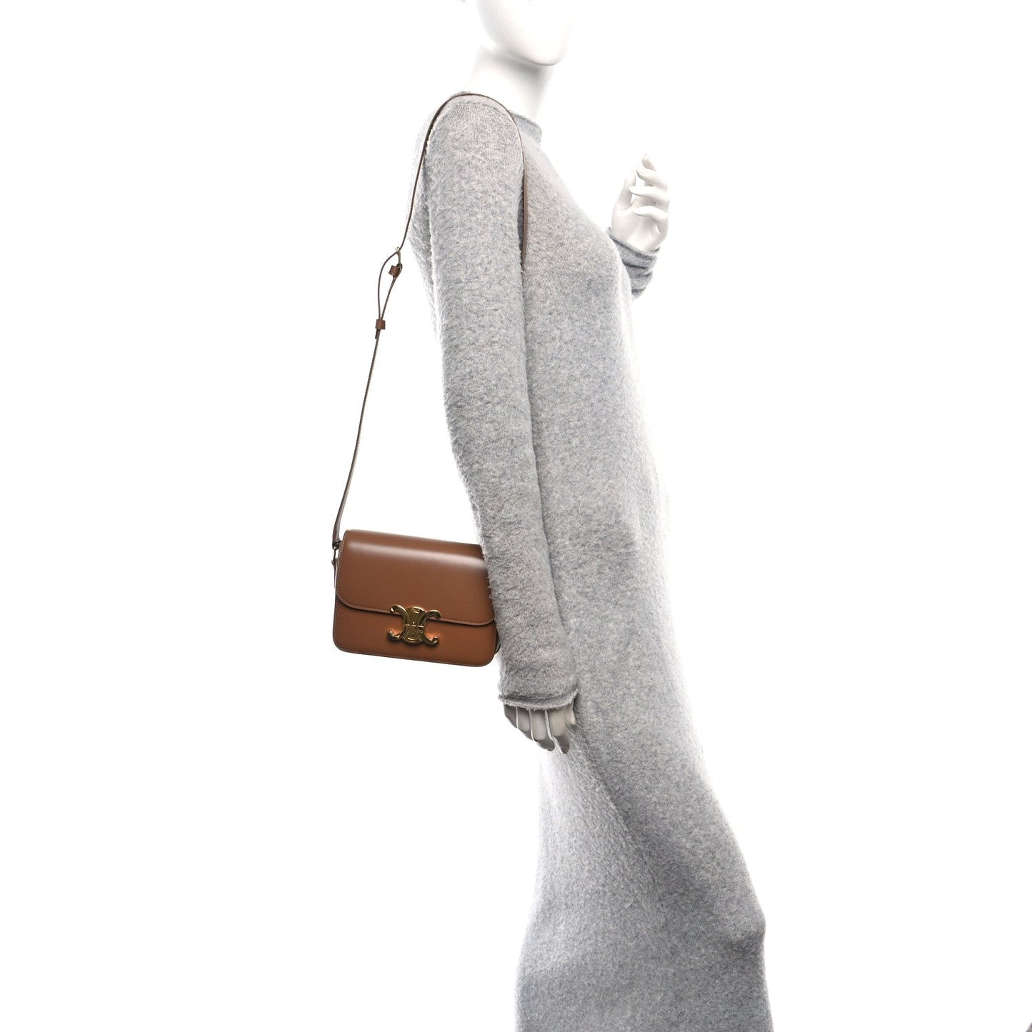 Shiny Calfskin Teen Triomphe Bronze