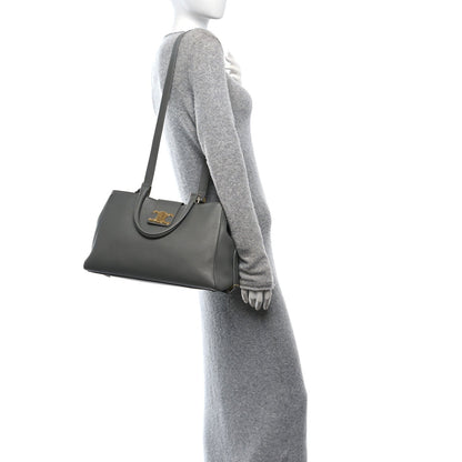 Supple Calfskin Medium Appoline Zinc