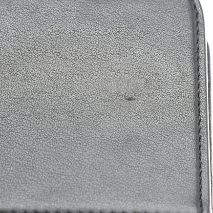 Caviar Quilted Boy Wallet On Chain WOC Black