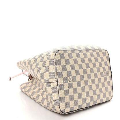 Damier Azur Neonoe MM Eau De Rose