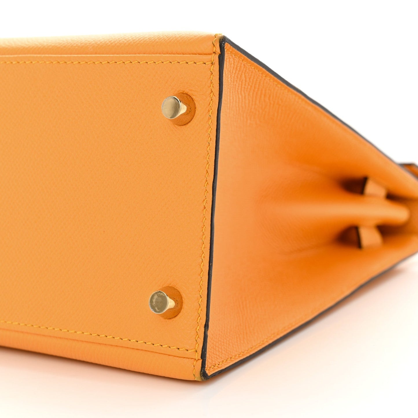 Epsom Horseshoe Kelly Sellier 28 Jaune D'or Etain