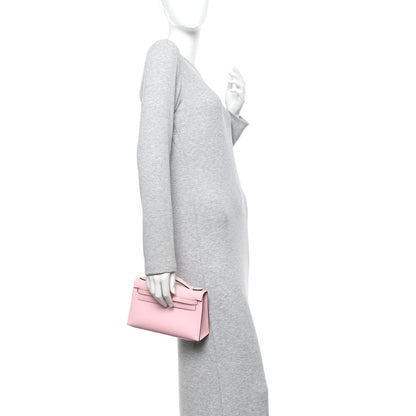 Swift Kelly Pochette Clutch Rose Sakura