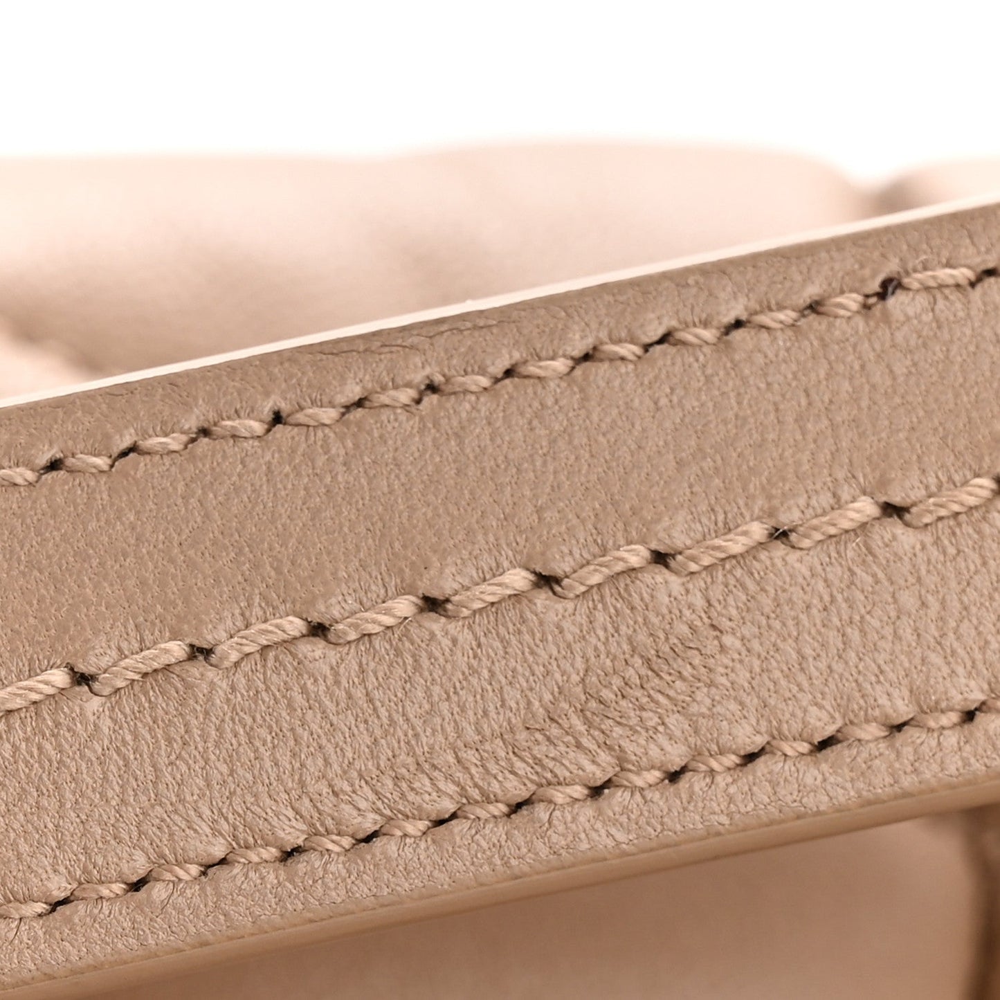Lambskin Quilted Medium Loulou Puffer Monogram Chain Satchel Dark Beige