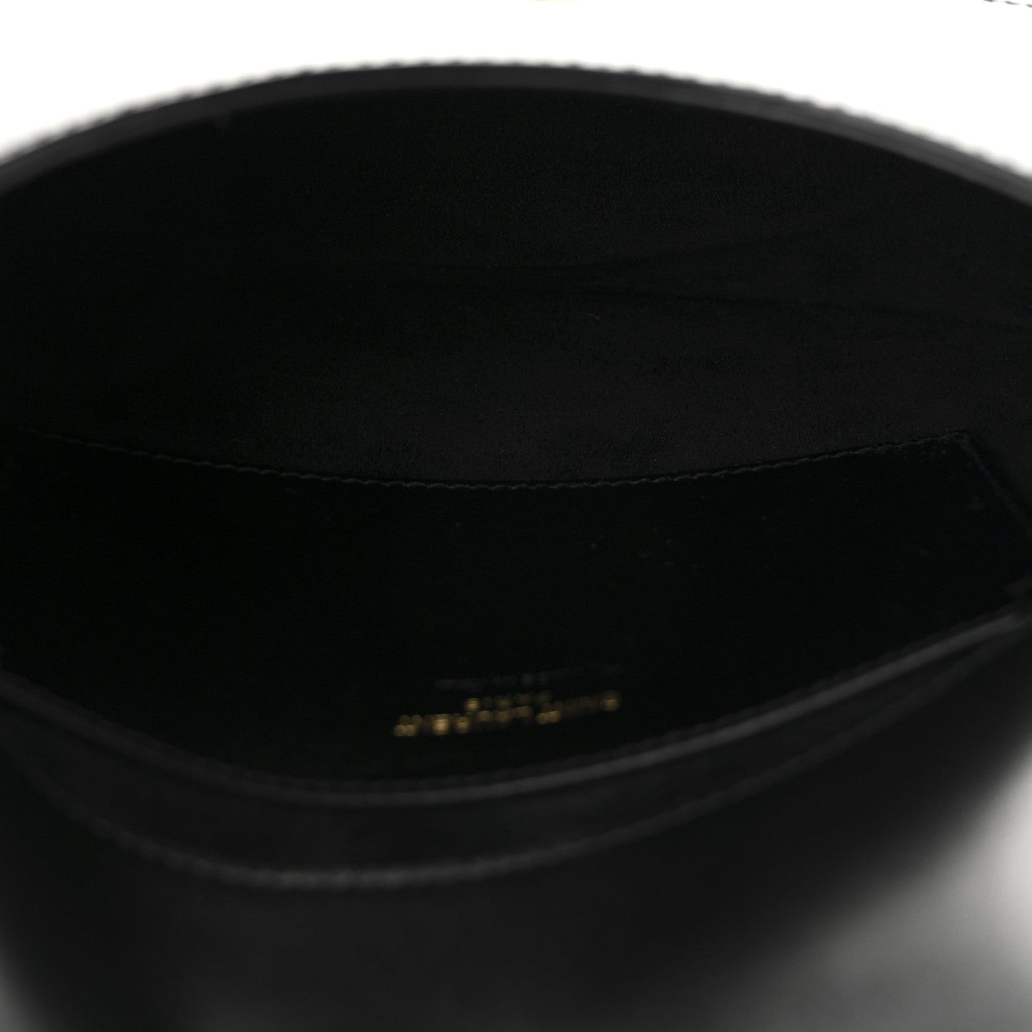 Box Calfskin Voltaire Top Handle Bag Black