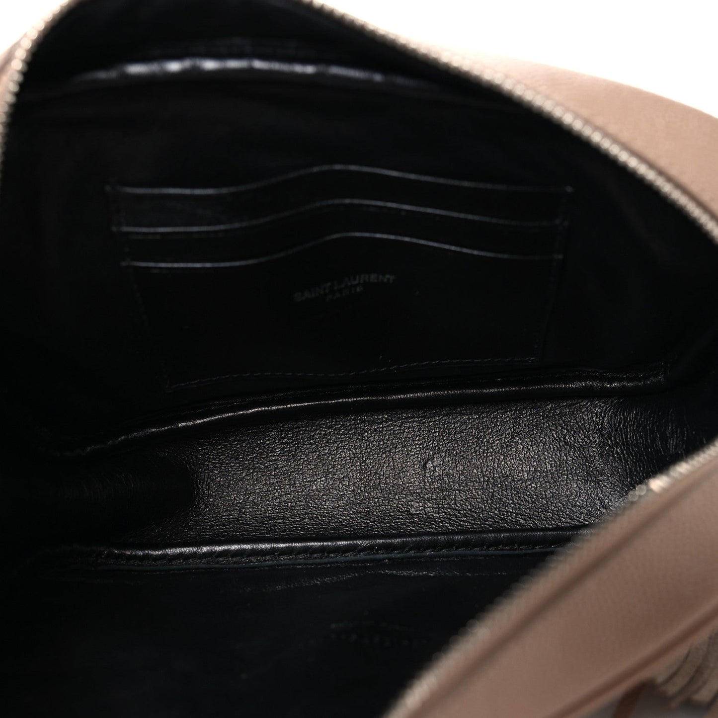 Grain De Poudre Matelasse Monogram Mini Lou Camera Bag  Gold Sand