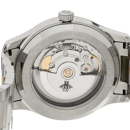 Stainless Steel 38mm G-Timeless Two Tone Bee Automatic Watch Silver