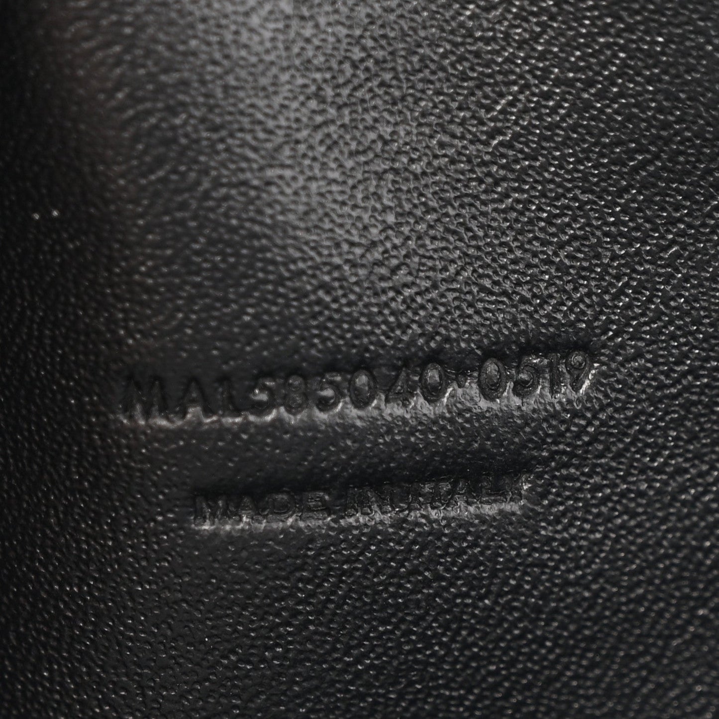 Grain De Poudre Matelasse Monogram Mini Lou Camera Bag Black