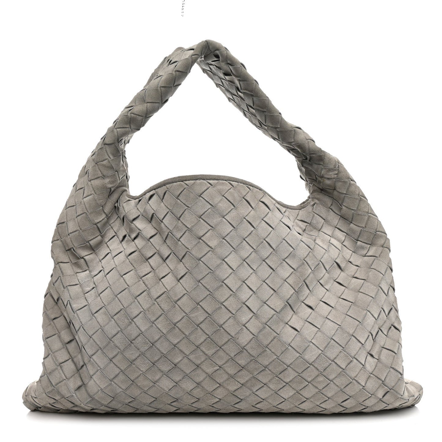 Suede Intrecciato Small Hop Sterling