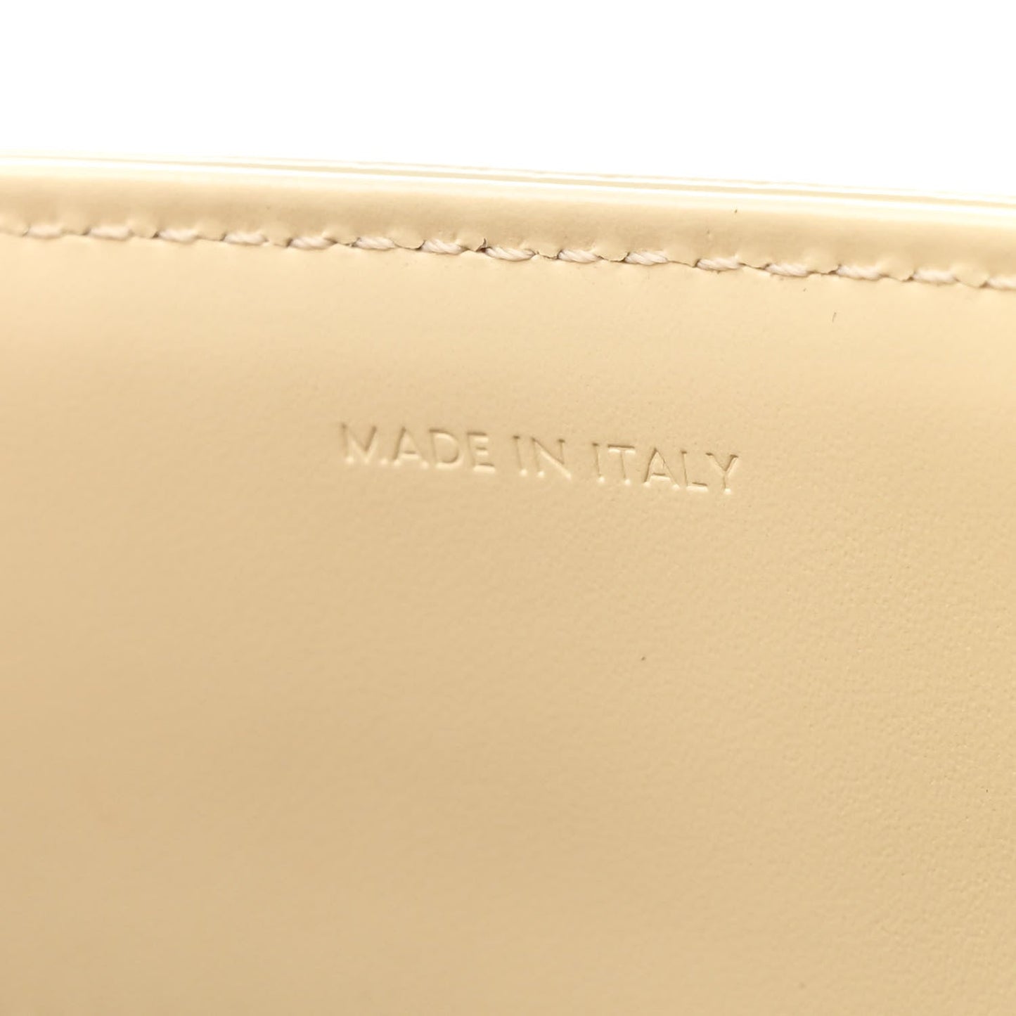Satinated Calfskin Small 16 Top Handle Bag Limestone