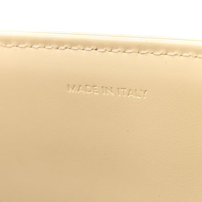 Satinated Calfskin Small 16 Top Handle Bag Limestone