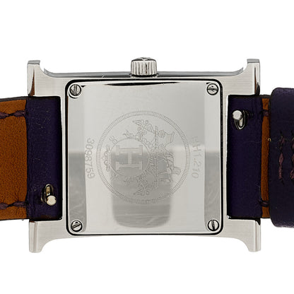 Stainless Steel Swift 21mm Heure H Hour Quartz Watch Iris