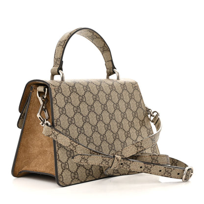 GG Supreme Monogram Small Dionysus Top Handle Bag Taupe